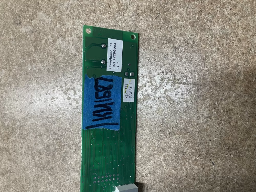 GE 197D4229G003 Refrigerator Control Board AZ10648 | KM1587