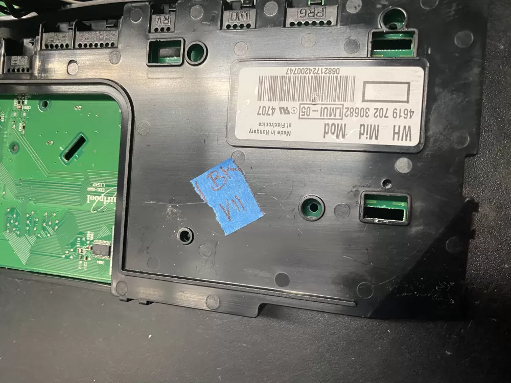 Whirlpool 4619 702 30682 Washer Control Board UI Assembly AZ24456 | BKV11