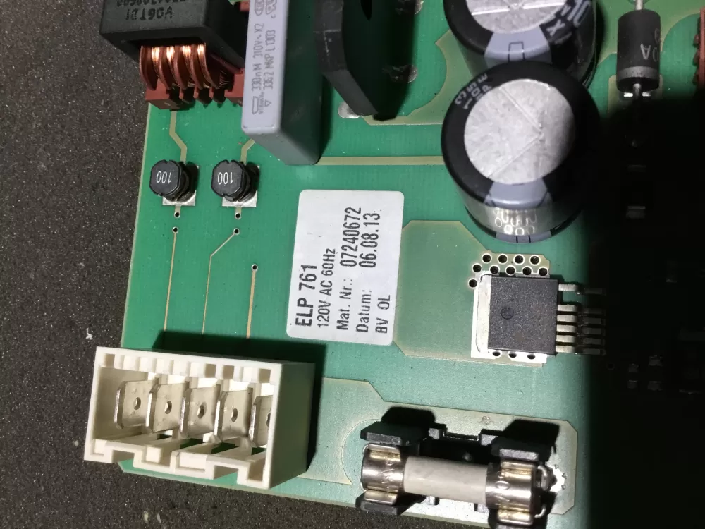 Miele Microwave Control Board Part # 07240672 ELP761 AZ99518 | NR86