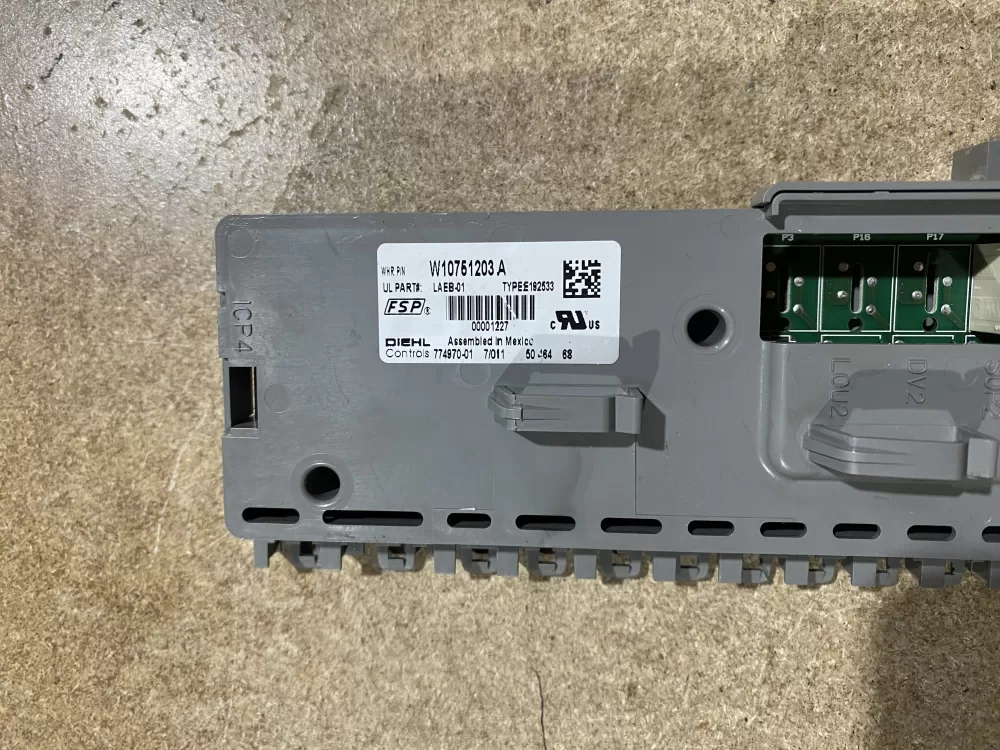 Whirlpool Maytag W10751203 W10864049 Washer Control Board AZ66686 | BK1958