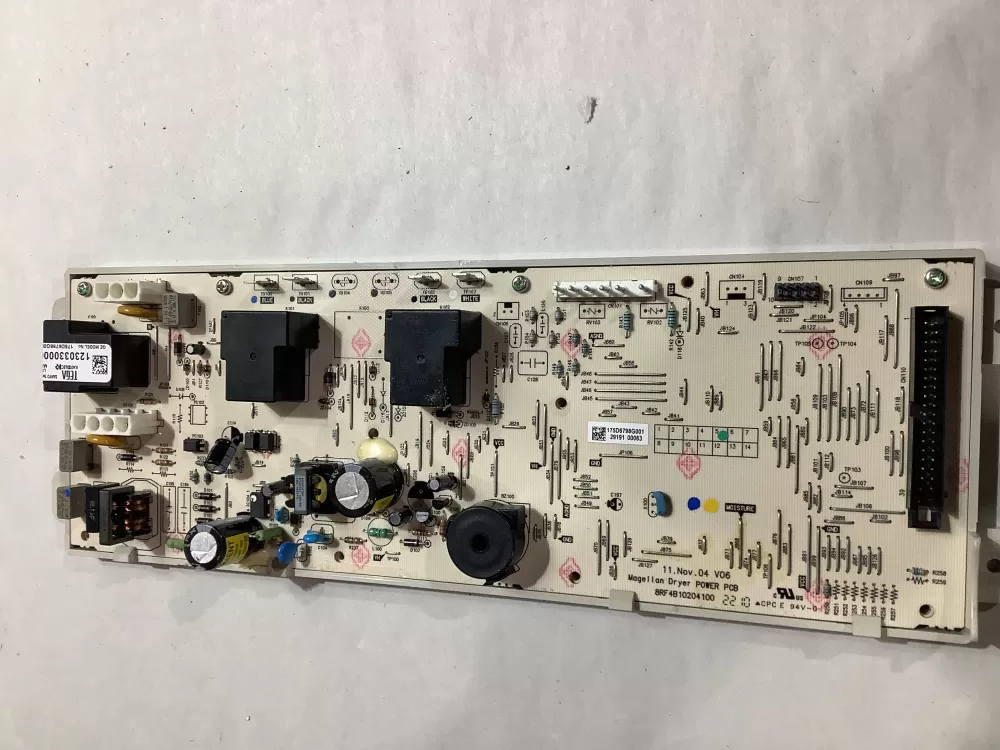 GE 175D6798G001 WE04M10011 Dryer Control Board AZ188647 | ZCV868
