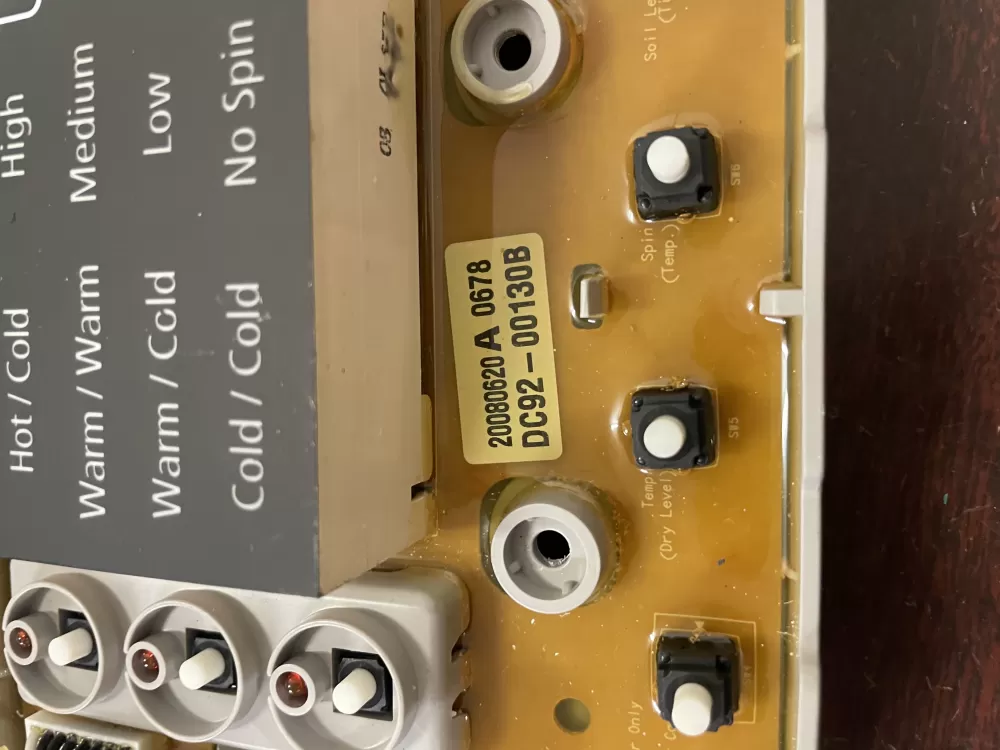 Samsung DC92 00130B Washer Control Board AZ48818 | KMV249