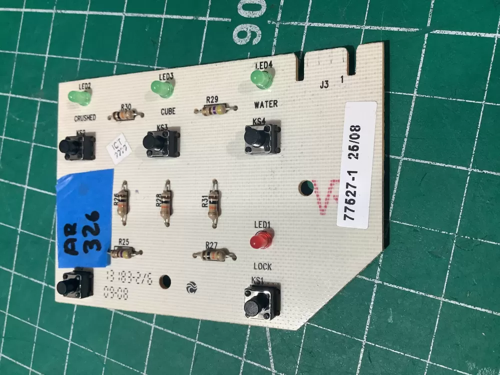 Whirlpool WP61003421 Refrigerator Dispenser Control Board AZ189619 | AR326