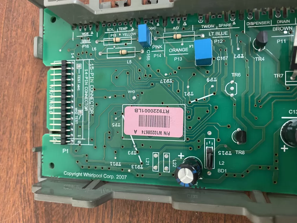 Whirlpool Maytag KitchenAid Kenmore Dishwasher Control Board AZ33366 | BK1684