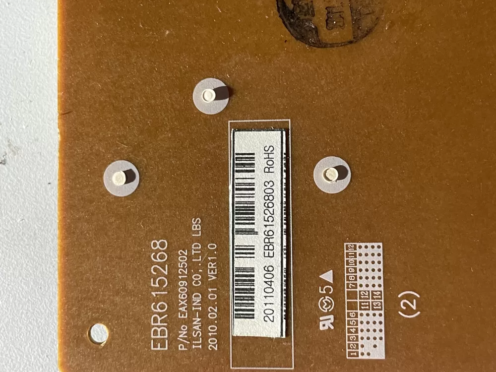 LG Kenmore EBR61526803 Refrigerator Control Board Dispenser AZ40023 | Wm361