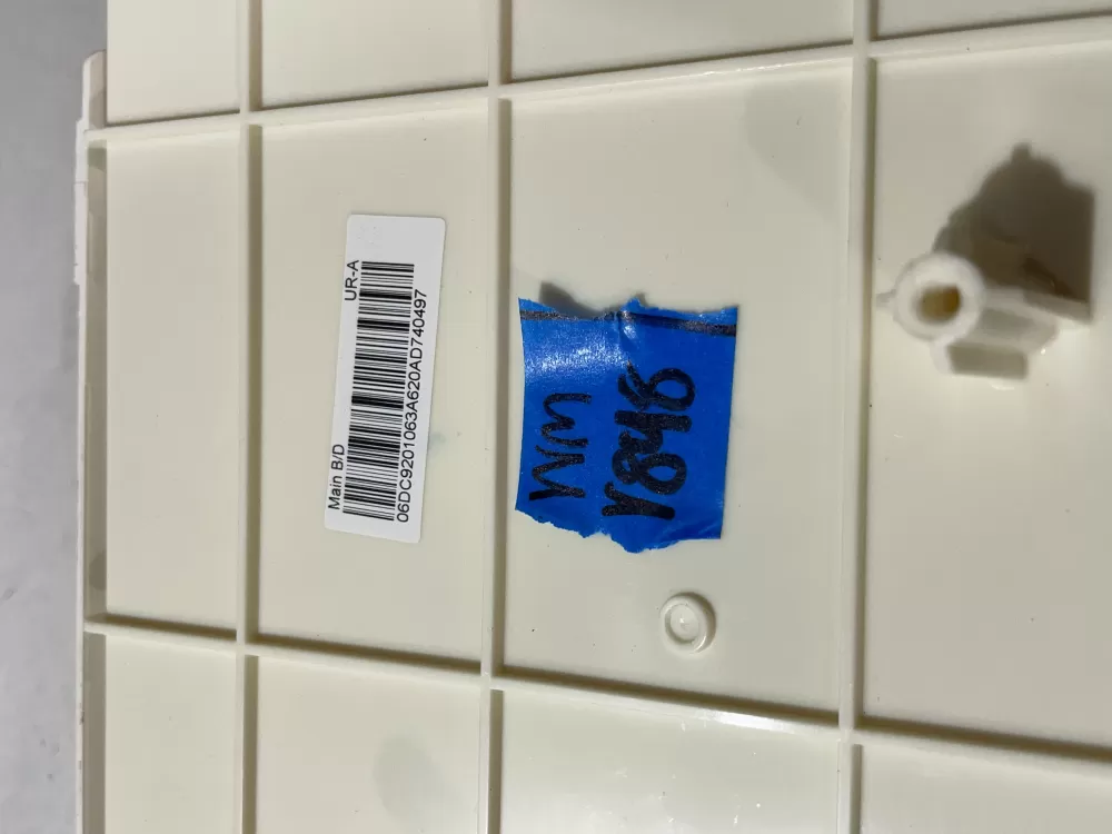 Samsung DC92 01063A DC9201063A Washer Control Board AZ200328 | Wmv898