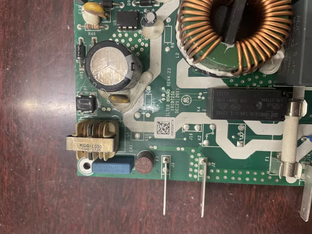 GE WB27X27315 191D7251G003 Cooktop Filter Control Board AZ30122 | KM314