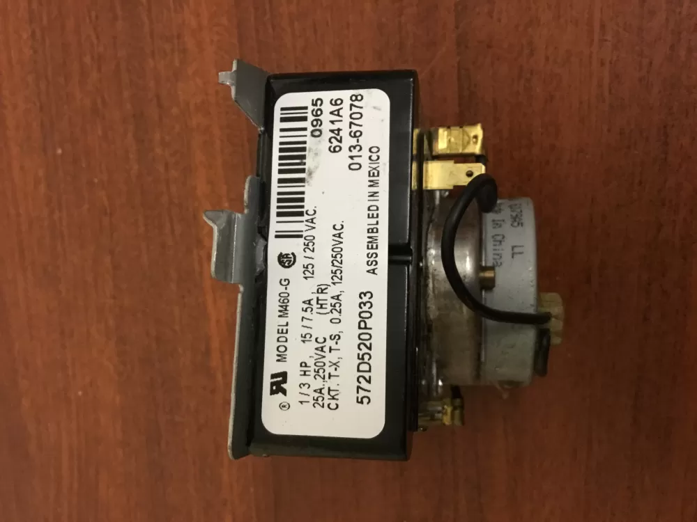 GE 572D520P033 WE4M334 Dryer Timer AZ34496 | NR1704