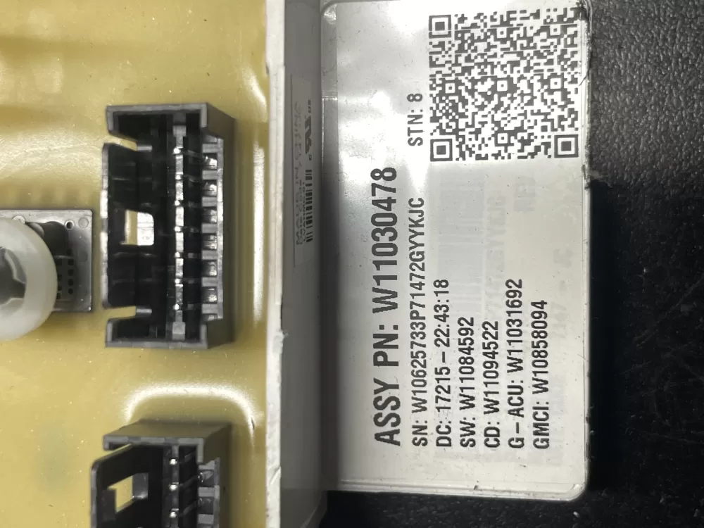Whirlpool Maytag W11030478 W11105155 Washer Control Board AZ36211 | Wm371