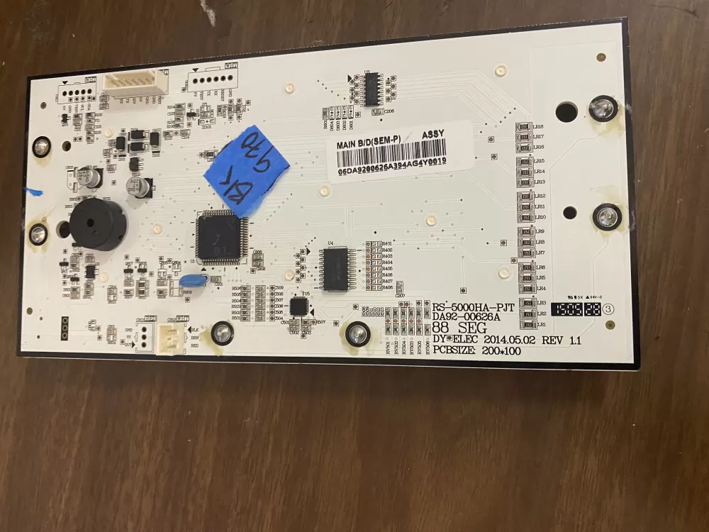 Samsung Refrigerator Dispenser Control Board -DA92-00626A AZ39896 | BK970