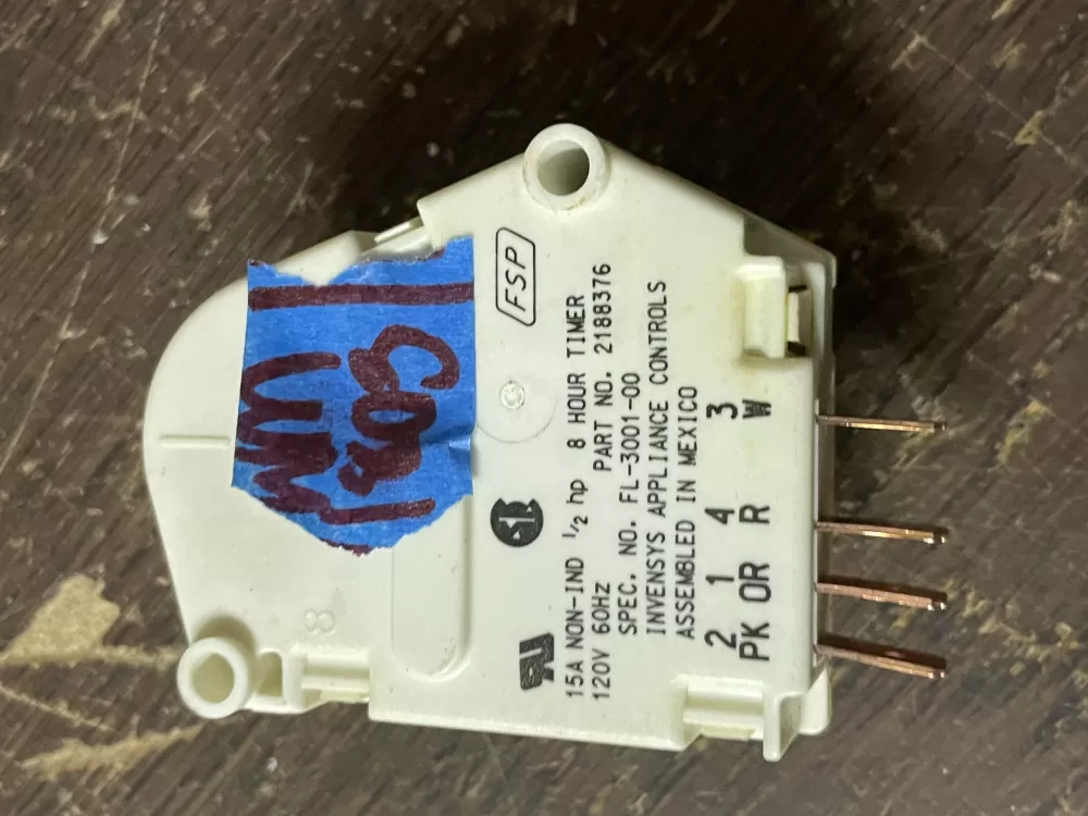 Whirlpool Kenmore W10822278 Refrigerator Defrost Timer AZ49237 | Wm1803