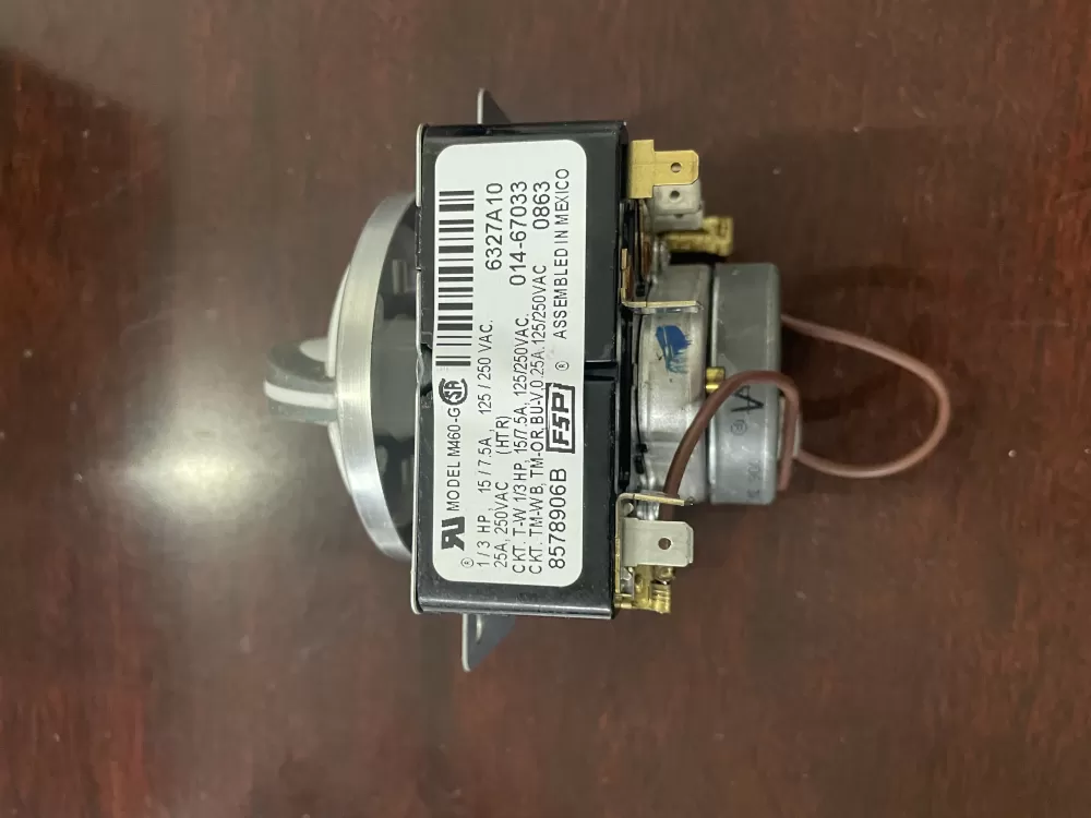 Whirlpool 8578906B PD00006074 WP8578906 8578906 1201611 AP3892592 PS1488213 EAP1488213 Dryer Timer