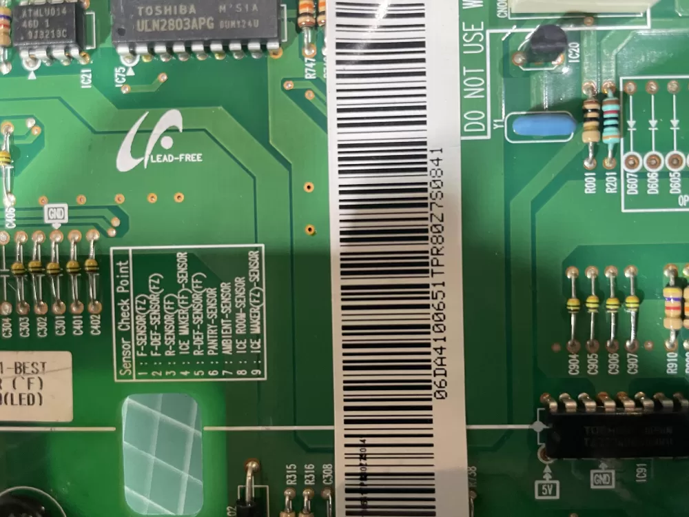 Samsung DA41 00651T DA4100651T Refrigerator Control Board AZ195560 | Wm589