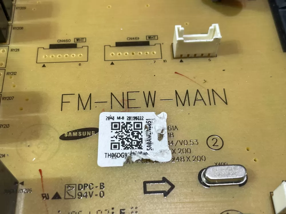 Samsung DG92 01084A Range Oven Relay Control Board AZ145874 | Wm2444