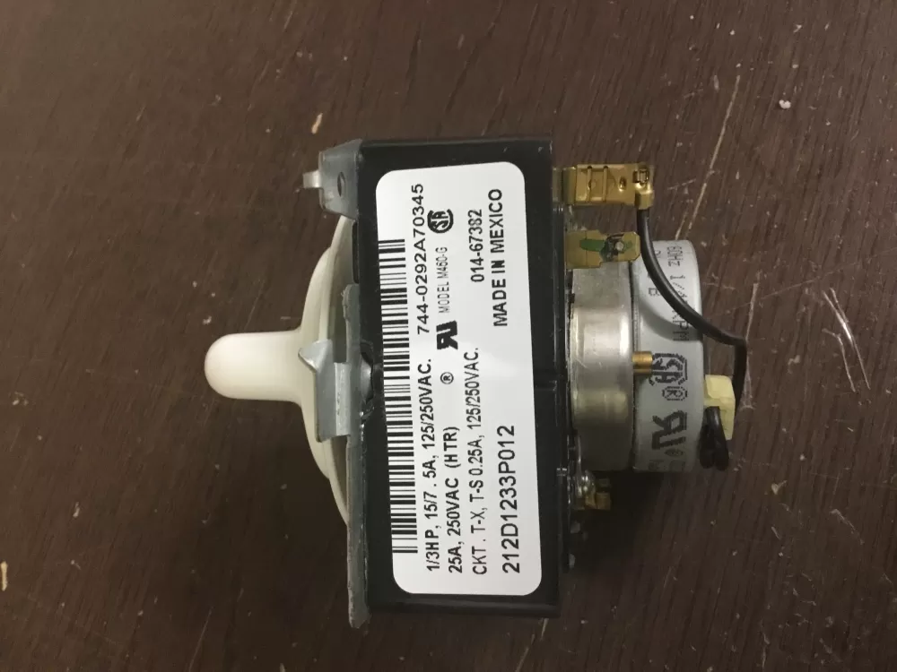 GE 212D1233P012 WE4M364 Dryer Timer AZ215 | NR284