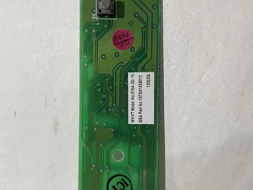 GE 197d4143g012 Ebx1018g003 Refrigerator Control Board AZ177052 | Wm485