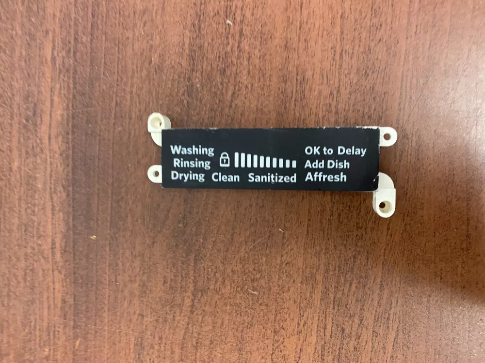 Whirlpool  KitchenAid W10538033 Dishwasher Control Board Display