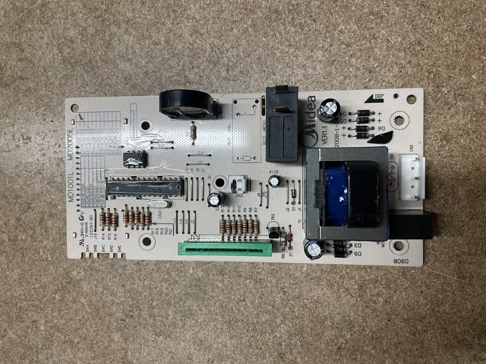 GE 261400126000  WB27X21308  AP5791123  MD1001LSE Microwave Logic Control Board PCB ASM
