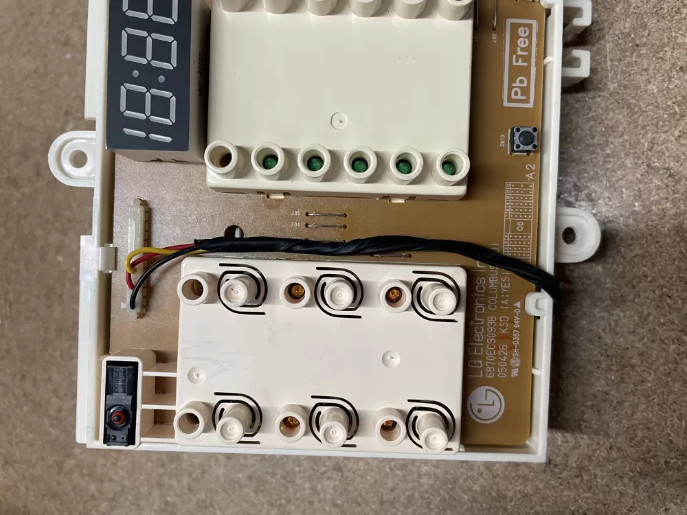 LG 6870EC9093B 6871EC2123B 6871el1004c Dryer Control Board AZ19511 | KMV327