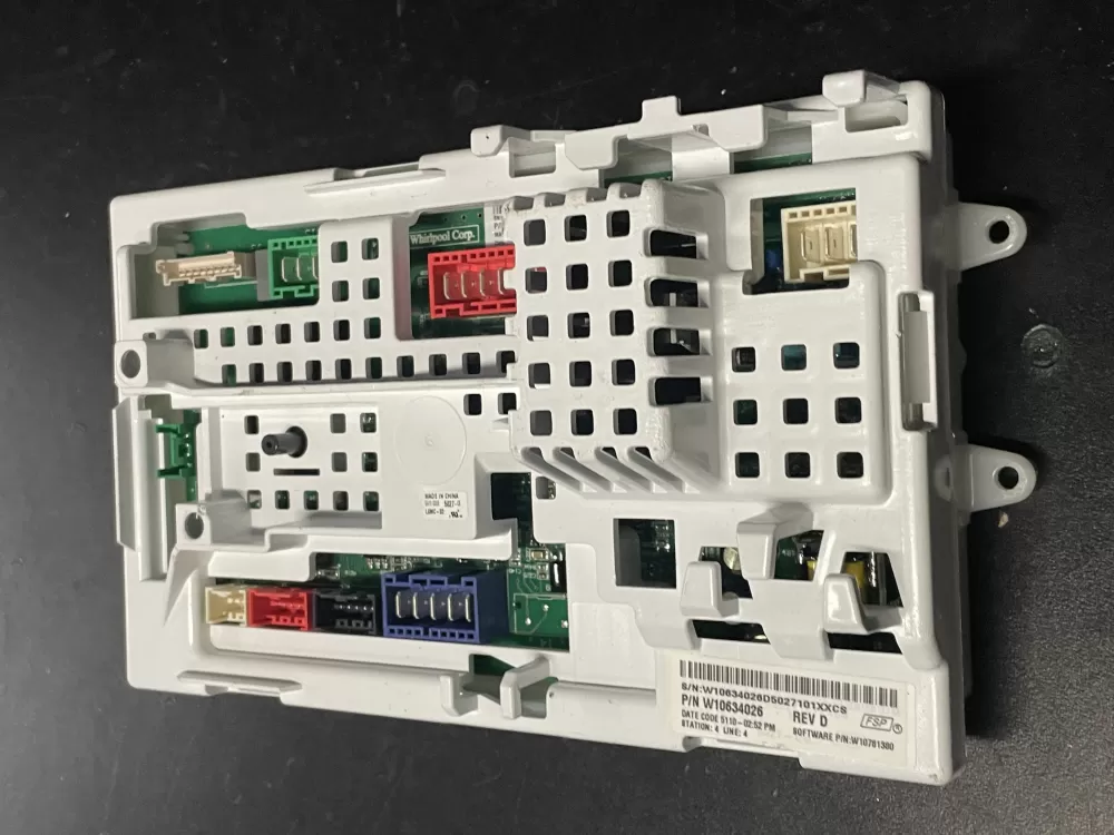 Whirlpool AP5951723 W10634026 PS10056798 W10634026 D Washer Control Board