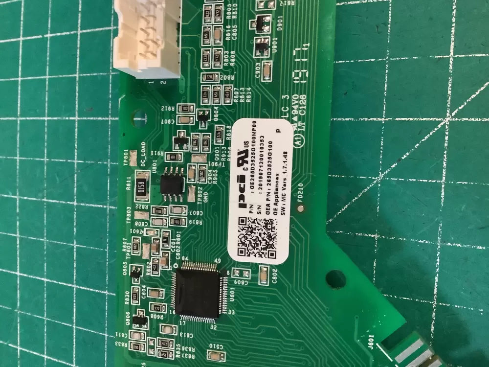 GE 265D3525G100 Dishwasher Power Control Board AZ227978 | NR508