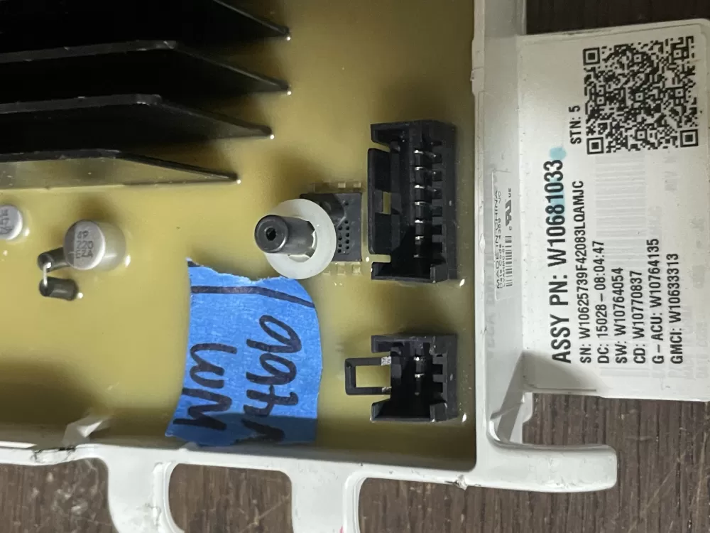 Whirlpool W10681033 W10812422 PS11723056 Washer Control Board AZ51066 | Wmv466