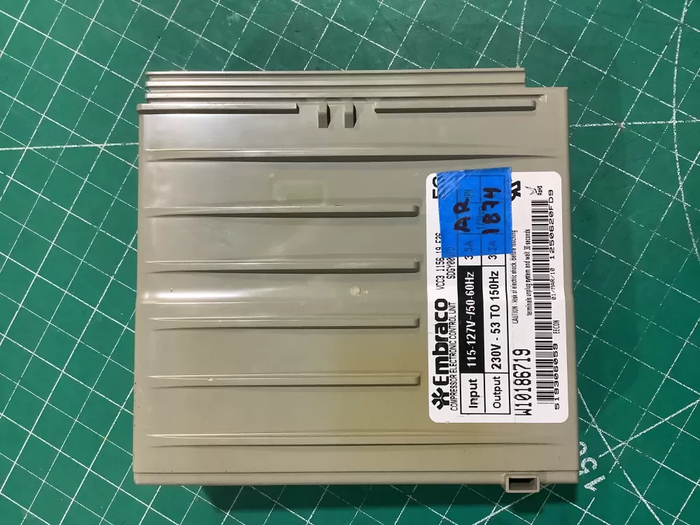 Whirlpool W1089391 Refrigerator Compressor Inverter Control AZ227272 | AR1874