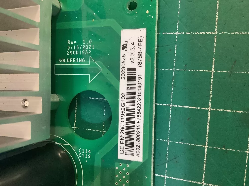 GE PD00081403 WH22X35837 Inverter Washer Control Board AZ210215 | NR2605