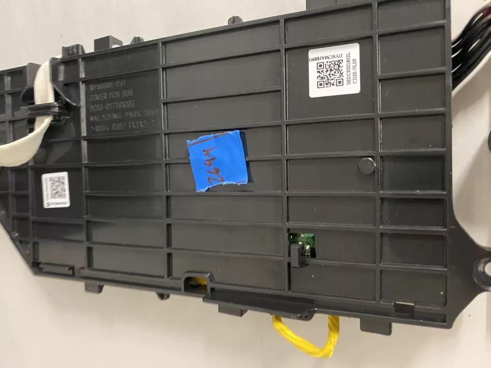 Samsung DC94-06607A Washer User Interface Control Board AZ205872 | BK2644