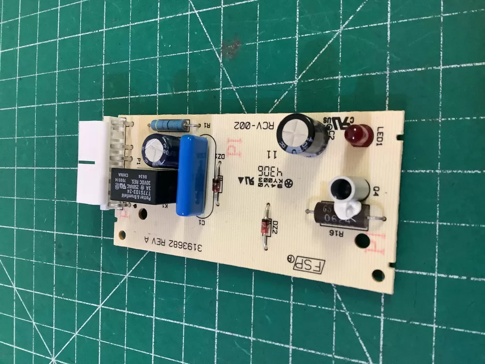 Whirlpool  Kenmore  Maytag  KitchenAid W10757851  AP5956767  W11629974  4389102  2198585  2198586  2220398  2220402  2255114  3452789  4388635  4389102R  PS10064583  TJ4389102R  W10193666  W10193840  W10290817 Refrigerator Ice Control Board