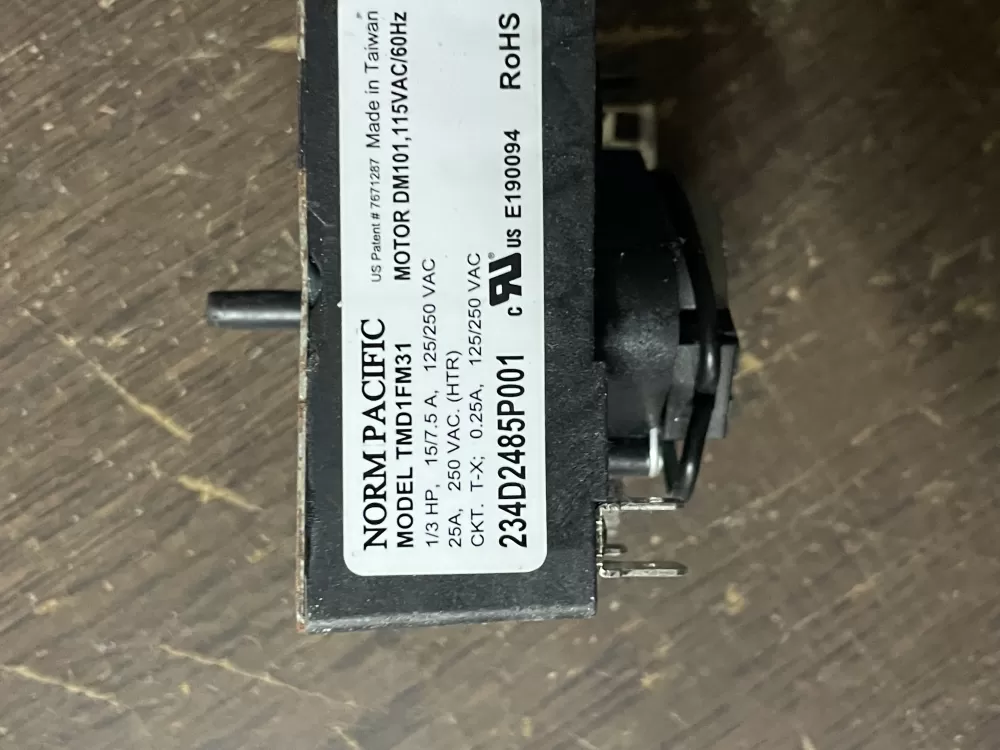 GE 234D2485P001 Dryer Timer AZ45834 | Wm711