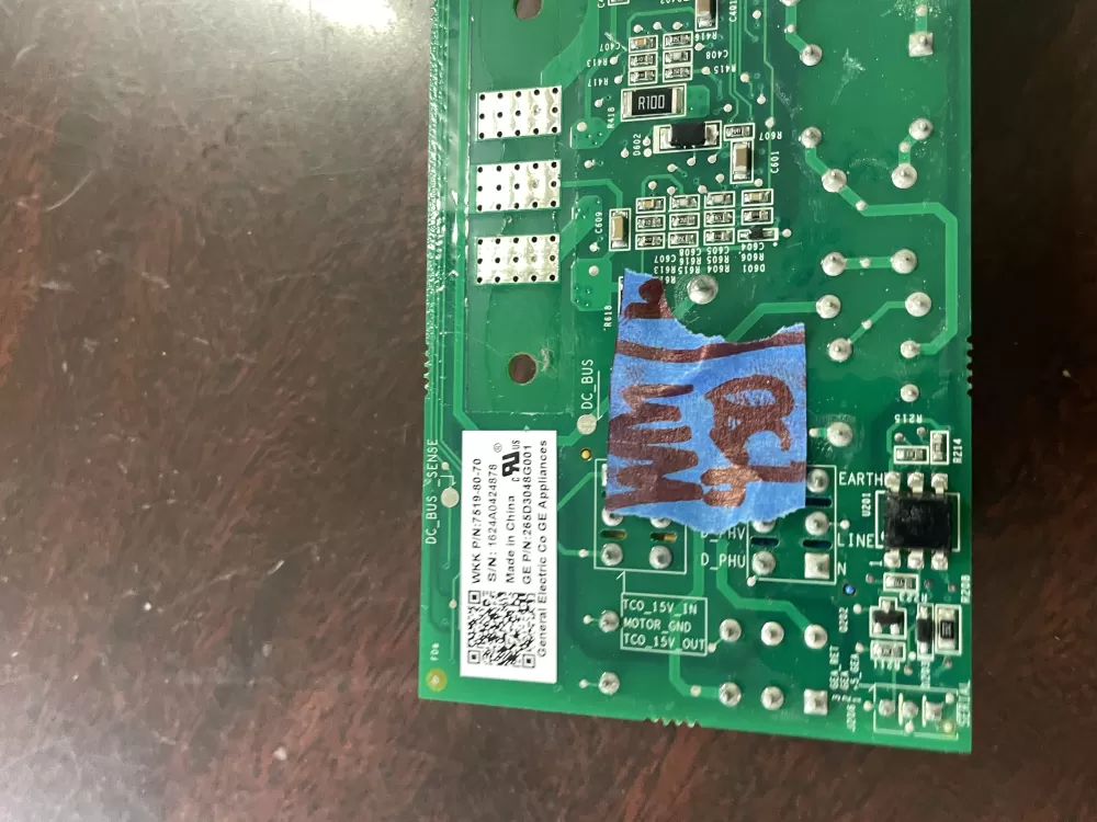 GE 265D3048G001 Dishwasher Control Board AZ37523 | Wm450