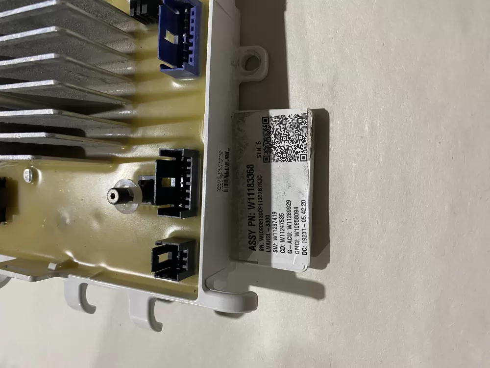 Whirlpool Maytag W11183368 W11195970 Washer Control Board AZ202299 | BK2688