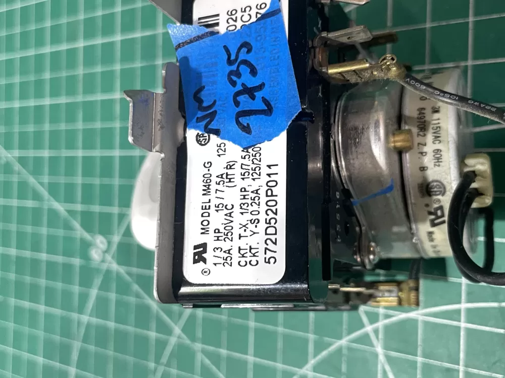 GE 572D520P011 WE4M247 Dryer Timer AZ197505 | Wm2735