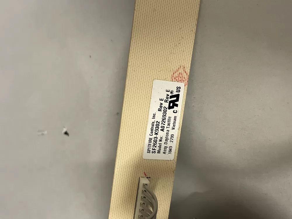 Frigidaire A07269302 SF2603 K9302 Dishwasher Control Board AZ223458 | Wm2113