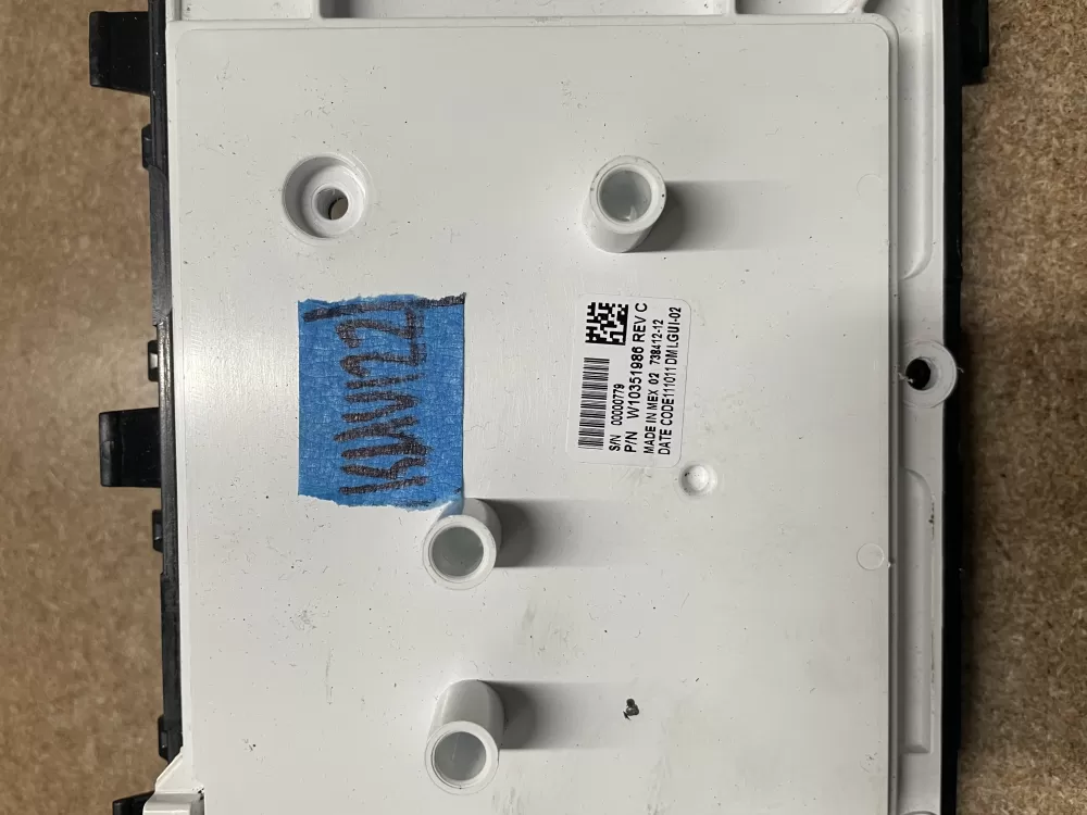 Kenmore W10272636 W10351986 WPW10351986 Washer Control Board AZ11195 | KMV122