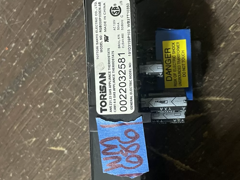 GE WB27T10350 Range Control Board AZ47664 | Wm686