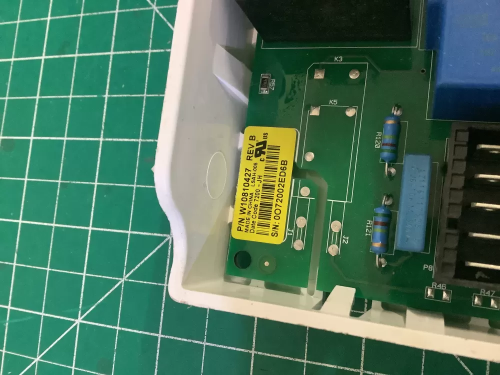Whirlpool W10810427 Dryer Control Board AZ211856 | NR1782