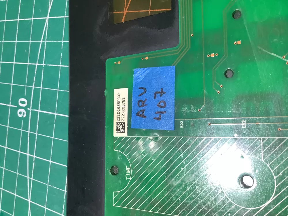 GE Range Board Panel 222D1955P002 AZ179887 | ARV407