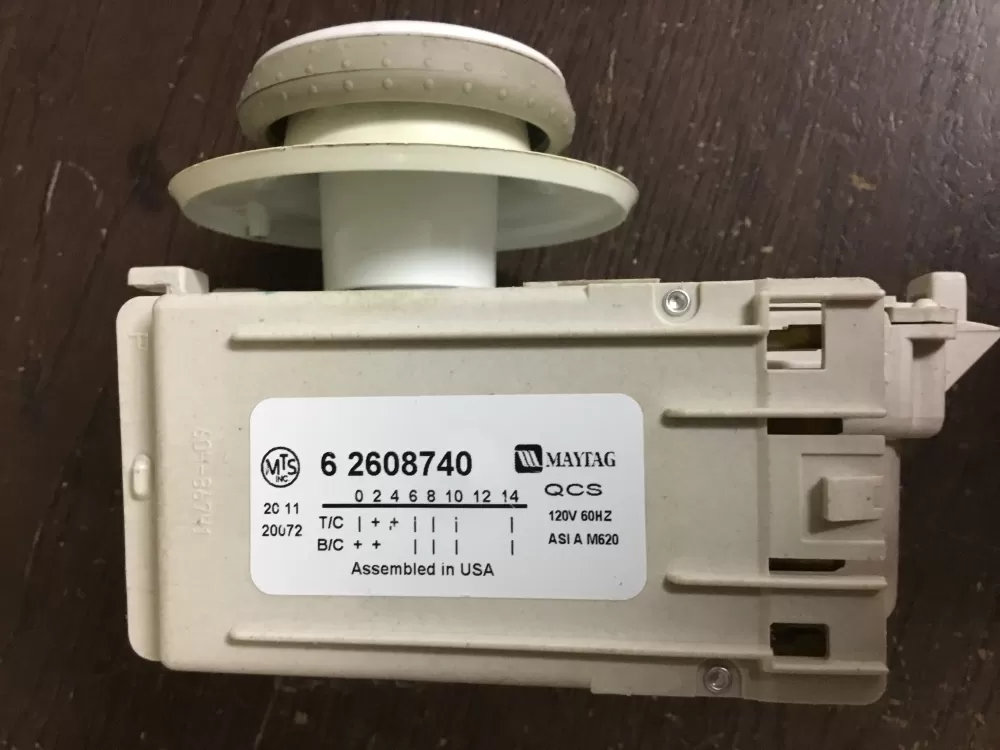 Maytag 62608740 6 2608740 2608740 22003370 22003499 Washer Timer AZ8236 | NR499