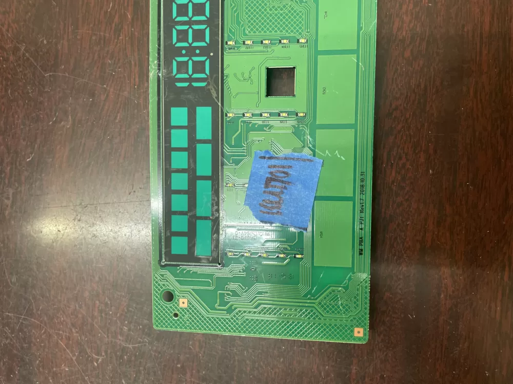 Samsung DC92-02392B Washer Display Control Board AZ34523 | KM1701
