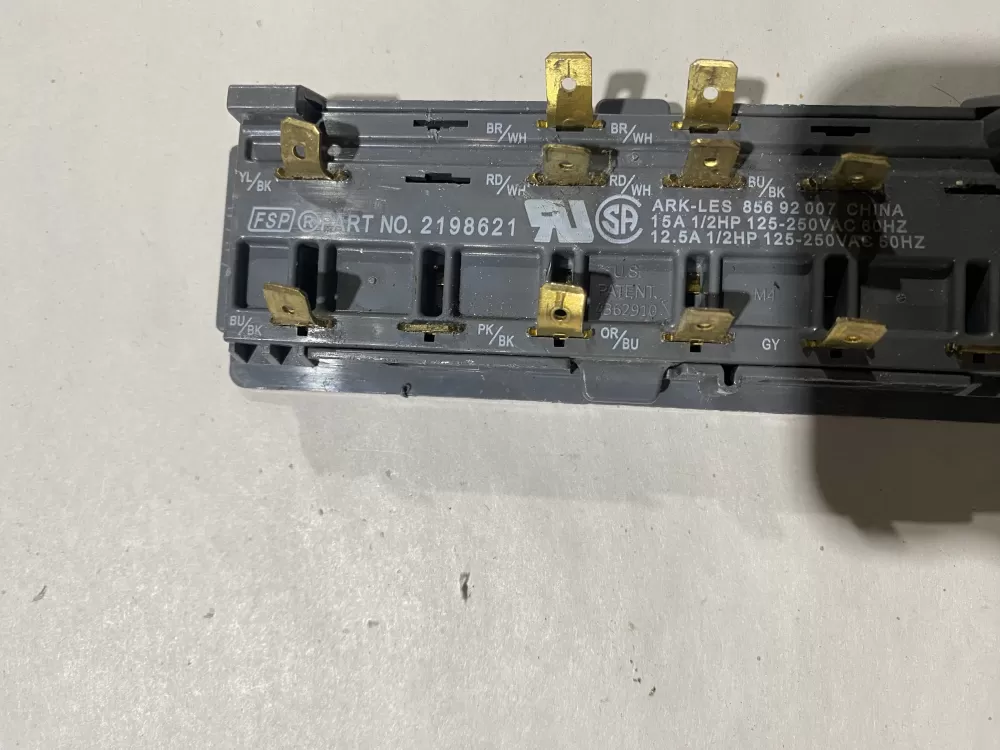 Whirlpool Maytag 2198621 Refrigerator Control Board Dispenser AZ105161 | BK470