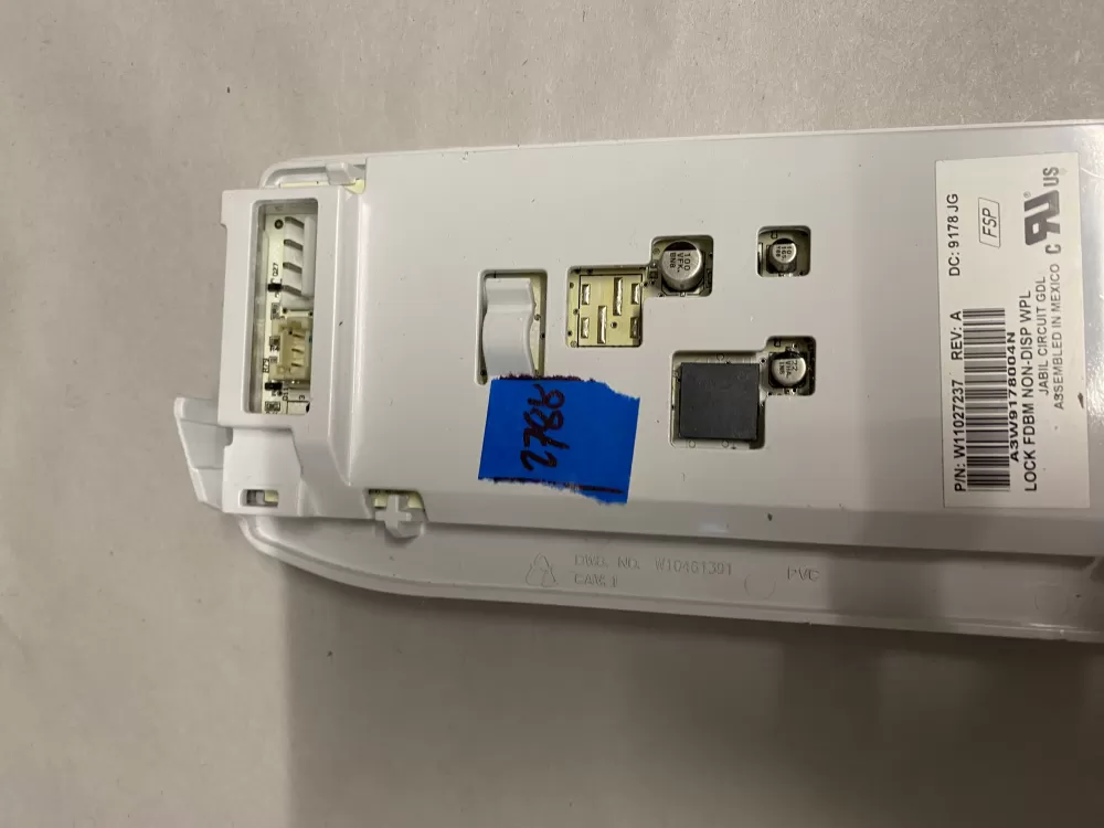 Whirlpool Refrigerator Electronic Control Board W11082785 AZ205275 | BK2788