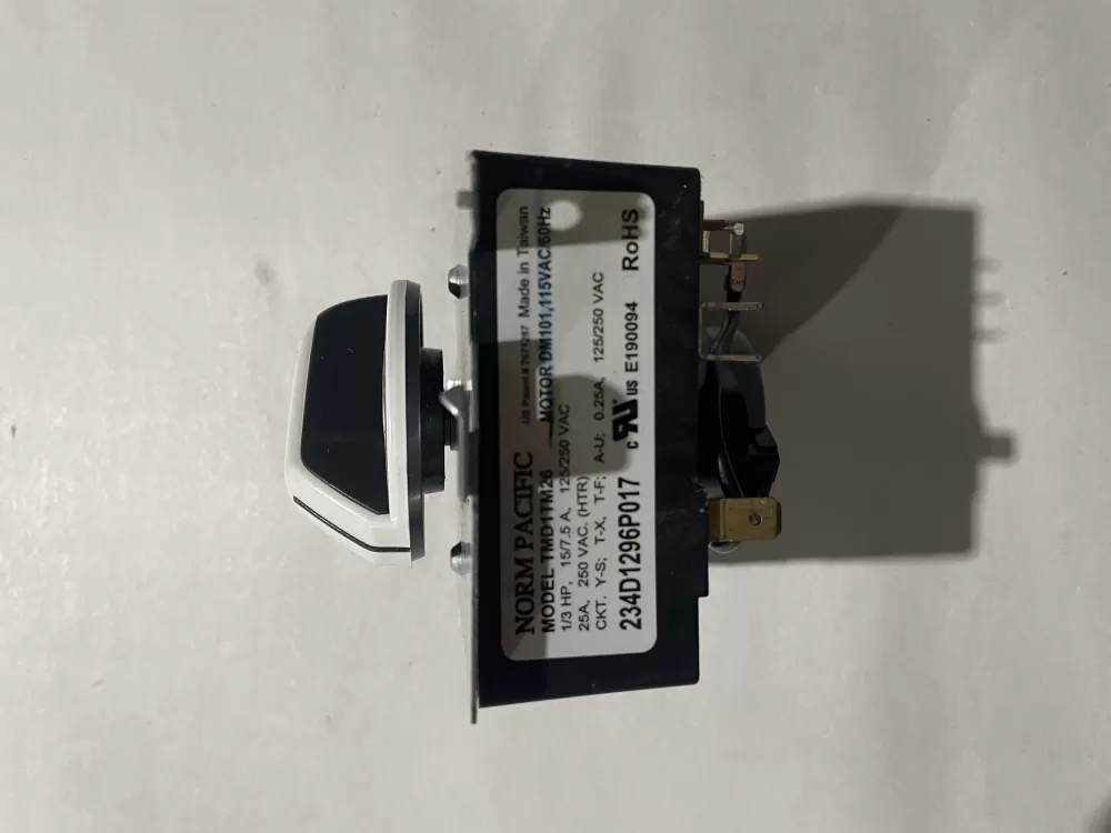 Kenmore  General Electric WE4M521 WE04X22654 PS11721520 234D1296P017 Dryer Timer