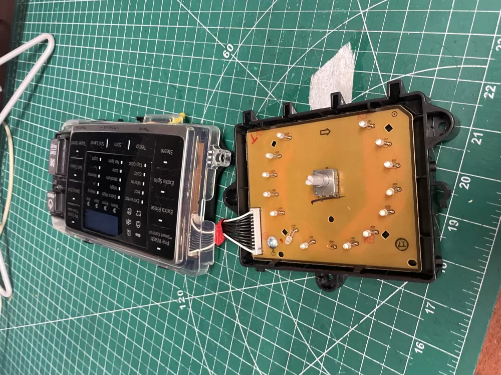 Samsung DC92-01802L Washer Control Board UI Display PCB