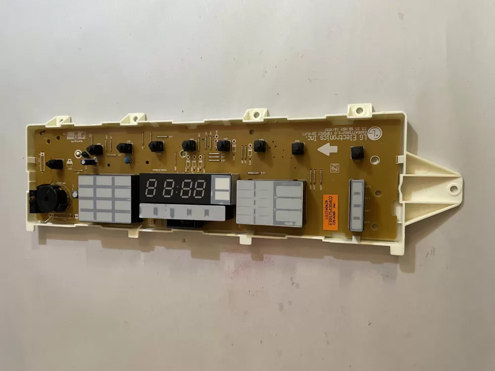 LG EBR75439402 AP5680993 2669542 PS7793220 Dryer UI Control Board PCB Assembly