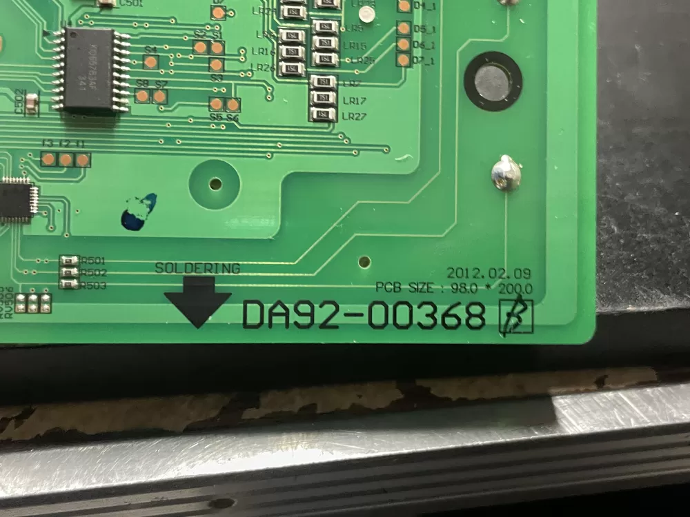 Samsung DA92-00368B Refrigerator Control Board Dispenser AZ14393 | 674