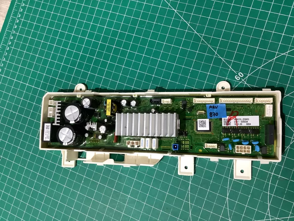 Samsung DC92 02003A Washer Control Board AZ188942 | ARV870