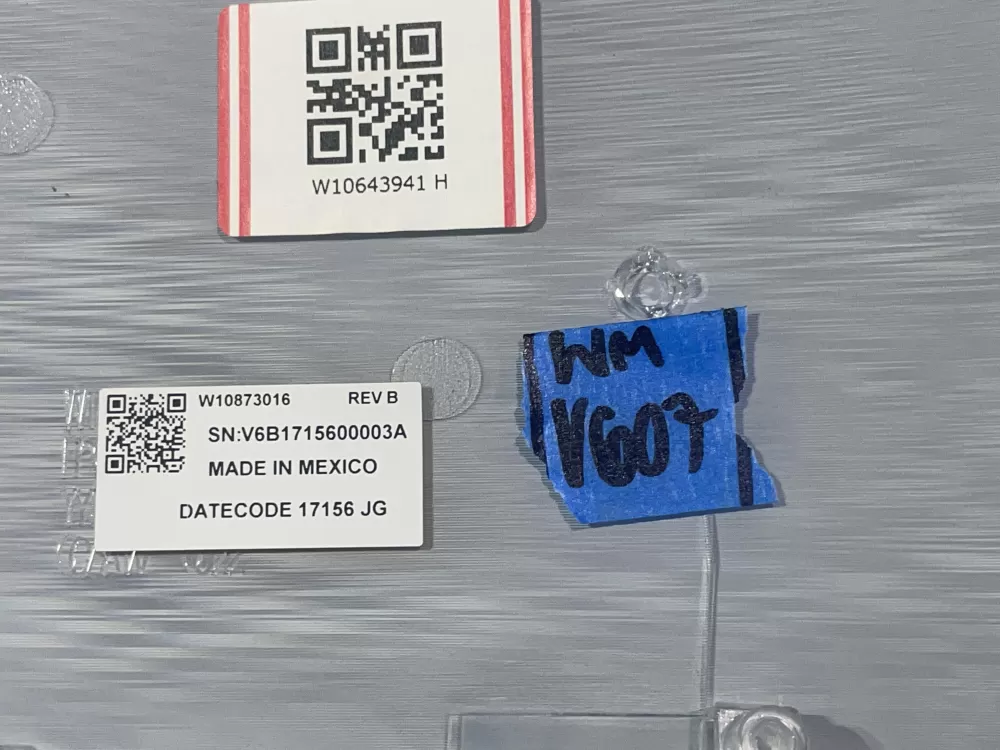 Whirlpool Kenmore W10643941 W10793603 Washer Control Panel AZ145594 | Wmv607