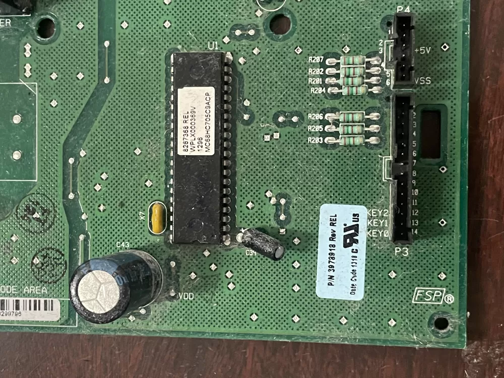 Whirlpool WP8546219 Dryer Control Board AZ41658 | KM1726